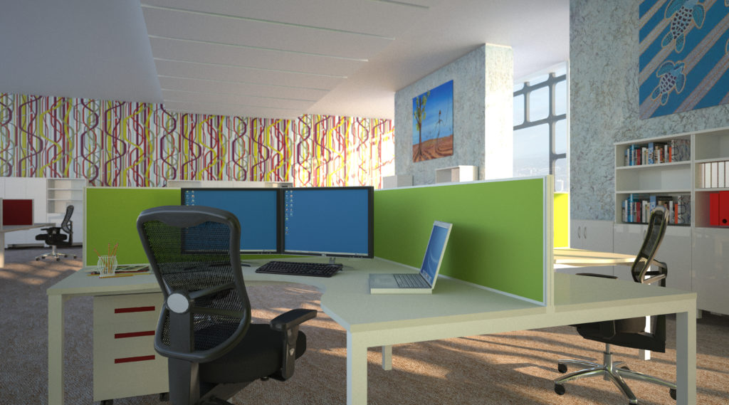 Przyjazne wnętrze biurowe – ujęcie 2