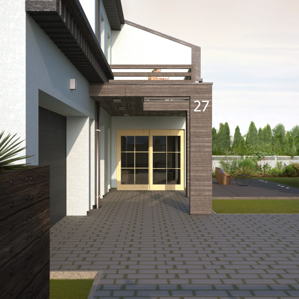 Dom – wejście główne