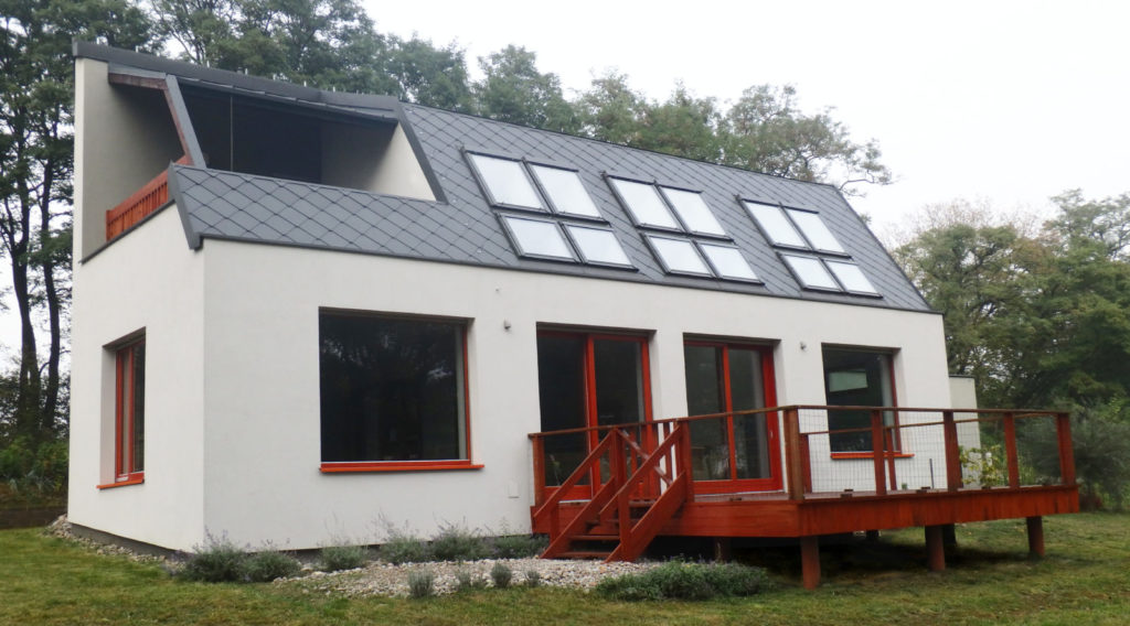 Dom – elewacja południowa